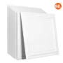 Ceiling Tiles, 96-Pack 20 x 20 in, Drop Ceiling Tiles Premium Polystyrene Sheet, Easy Installation/ Cutting Plastic Glue-up Ceil
