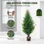 2-pak 90 cm kunstig cedertræ topiary træ kunstig plante