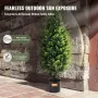 2-pak 90 cm kunstig cedertræ topiary træ kunstig plante