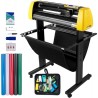 34 "Vinyl Cutter/Plotter Sign Cutting Machine Software 3 Blades LCD Screen