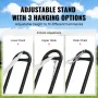 Universal 2 Person Hammock Stand, Adjustable Heavy Duty 450 lbs Capacity Hammock Stand Fits 6.9-12.8 ft Hammocks for Outdoor and