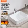 Moderne keramisk fartøj Sink 19 "X14.7" Badeværelse Vanity Bowl