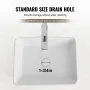 Moderne keramisk fartøj Sink 19 "X14.7" Badeværelse Vanity Bowl