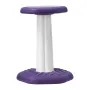 Børn wobble stol aktiv stol med svamppude til alder 7-14 lilla