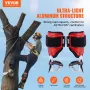 Træbestigningspikes klatring Spurs Gear Aluminium Arborist