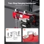 Electric Hoist Crane Winch 199.6 kg 9997.4cm Wireless & 426.7 cm Wired Remote