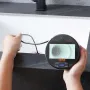 Borescope Triple Lens Endoscope Camera with Light, 4.3" IPS Screen Inspection Camera with 8 + 2 Lights, IP67 Waterproof Snake Sc