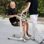 Electric Patient Lift Transfer Stol Foldning Løft Justerbar