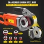 Electric Pipe Threader, 2300W Pipe Threading Machine, Heavy-Duty Hand-Held Power Drive Kit, 220V Pipe Threader Machine, Portable