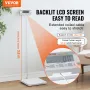 Bærbar medicinsk skala digital læge skala for at veje 440 lb