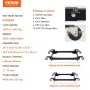 Mobile Base, 1500 lbs Capacity, Adjustable from 20" x 24.5" to 28" x 33.5", Heavy Duty Universal Mobile Base Stand with 4 Swivel