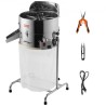 Electric Bud Trimmer 18'' Electric Leaf Trimmer Machine 60W Sharp Blades