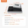 Portable Medical Scale, Professional Digital Physician Scale for Weighing - with Anti-Slip Mat, 2 Units (kg/lb), Hold & Tare Fun