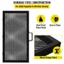 Fire Pit Cooking Grate 36 Inch, Foldable Square Cooking Grill Grates, Heavy Duty X-Marks BBQ Grill with Portable Handle & Solid 