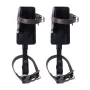 Tree Climbing Spikes, 1 Pair Alloy Steel Climbing Spurs, 350lbs Load Capacity Tree Climbing Gear with Straps and Spike Protector