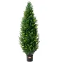 2 Pack 121.9 cm Artificial Cedar Topiary Tree Faux Plant UV Decor In/Outdoor