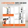 20 tommer stige Levler Steel 550 kg