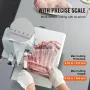 650W COMMERCIAL ELEKTRISKE KØDE BANDSAW Rustfrit stål