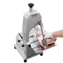 Commercial Electric Meat Bandsaw, 650W Stainless Steel Countertop Meat Sawing Machine, Workbench 315 x 460 mm, 110 mm Max Cuttin