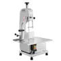 Commercial Electric Meat Bandsaw, 650W Stainless Steel Countertop Meat Sawing Machine, Workbench 315 x 460 mm, 110 mm Max Cuttin