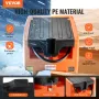 Portable Diesel Tank 181.7 L Fuel Tank with 12V Electric Transfer Pump