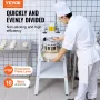 Manuel dejdelere 10stk hånd Press Dough Cutter Bread Maker til