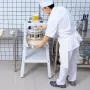 Dough Divider Rounder, 10PCS Manual Dough Equal Divider Machine, 4.23oz - 19.75oz Hand Press Dough Cutter with 304 Stainless Ste