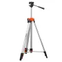 Laser Level Tripod, ¼ x 20 Thread Mount, 27.36-68.11 inch Height Adjustment with Integrated Level Bubble Lightweight Laser Scann