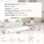 Kommerciel elektrisk mad varmere bordplade buffet 4*8qt med