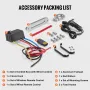 Electric Winch Truck 4535.9 kg Synthetic Rope Waterproof Remote Control