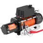 Electric Winch Truck 4535.9 kg Synthetic Rope Waterproof Remote Control