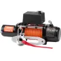 Electric Winch Truck 4535.9 kg Synthetic Rope Waterproof Remote Control