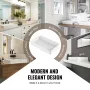 Moderne keramisk fartøjsvaske 24 "x13.8" badeværelse