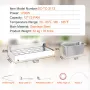 Kommerciel elektrisk mad varmere bordplade buffet 12*5qt med
