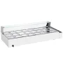Commercial Electric Food Warmer Countertop Buffet 12*5Qt with Glass Shield