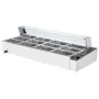 Kommerciel elektrisk mad varmere bordplade buffet 12*5qt med