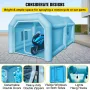 Oppustelig malingsteltgigant Workstation Spray Paint Booth