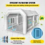 Oppustelig malingsteltgigant Workstation Spray Paint Booth