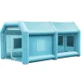 Inflatable Tent, 13 x 8 x 7 ft Inflatable Spray Booth Custom Tent, Inflatable Paint Booth Tent Car Paint Booth Workstation 210D 
