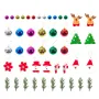 2 Pack 152.4 cm Artificial Cedar Topiary Tree Faux Plant UV Decor In/Outdoor