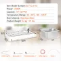 Kommerciel elektrisk mad varmere bordplade buffet 10*8qt med