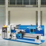 Mini Metal Lathe, 180 x 350 mm Benchtop Metal Lathe, 550W Variable Speed 2250RPM Metal Lathe, with 3-jaw Chuck CNC Mini Lathe Ma