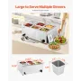 Kommerciel elektrisk mad varmere 6-pan bordplade buffet 13,5L