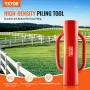 Fence Post Driver with Handles 6.9 cm Inner Diameter T Post Pole Pounder