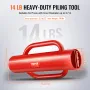 Fence Post Driver with Handles 6.9 cm Inner Diameter T Post Pole Pounder