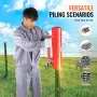 Fence Post Driver with Handles 6.9 cm Inner Diameter T Post Pole Pounder