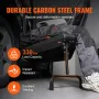 Under Dash Creeper, 1016 mm, 149.7 kg Capacity Rolling Mechanic Garage Creeper, 20.3-27.4 in Height Adjustable, Laying Down or U