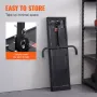 Under Dash Creeper, 1016 mm, 149.7 kg Capacity Rolling Mechanic Garage Creeper, 20.3-27.4 in Height Adjustable, Laying Down or U