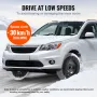 Thickened Snow Socks for Tires, Polyester Fiber Tire Socks with Elastic Straps, Snow Traction Tire Cover for Car, SUV, Pickup an