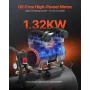 Air Compressor, 15 Gallon Steel Tank, 2HP 5.3 CFM@90 PSI Oil Free Air Compressor & Max. 125PSI Pressure, 78dB Ultra Quiet Portab
